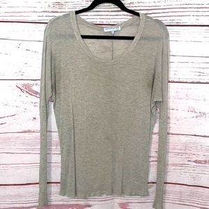 DAYDREAMER basic earth tone tan longsleeve